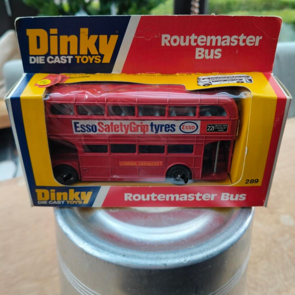 Dinky toys 1/43 Routemaster bus réf 289, Ophalen of Verzenden, Zo goed als nieuw, Dinky Toys