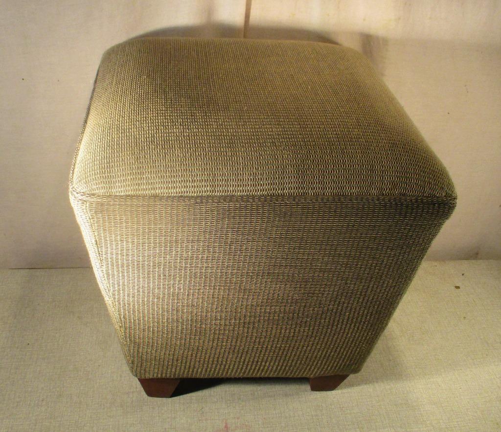 Pouf/repose-pieds Prima Retro - 39x39x41, Enlèvement ou Envoi, Comme neuf, Carré, Tissus