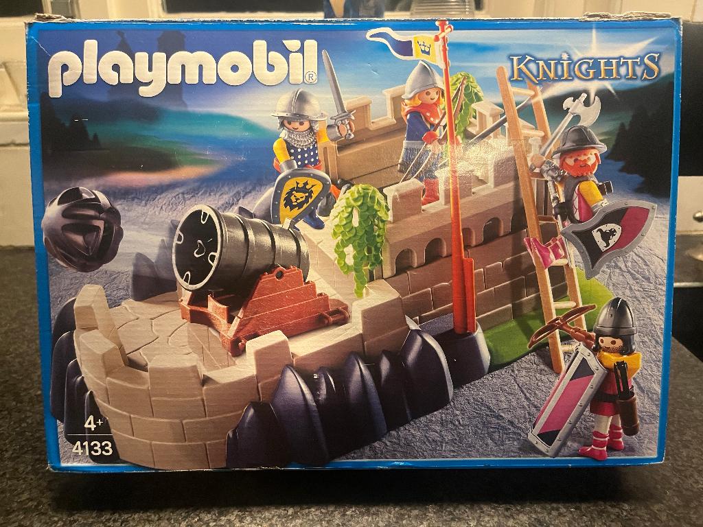 Playmobil Super Ridder Set 4133 Compleet, Kinderen en Baby's, Speelgoed | Playmobil, Ophalen of Verzenden, Zo goed als nieuw, Complete set