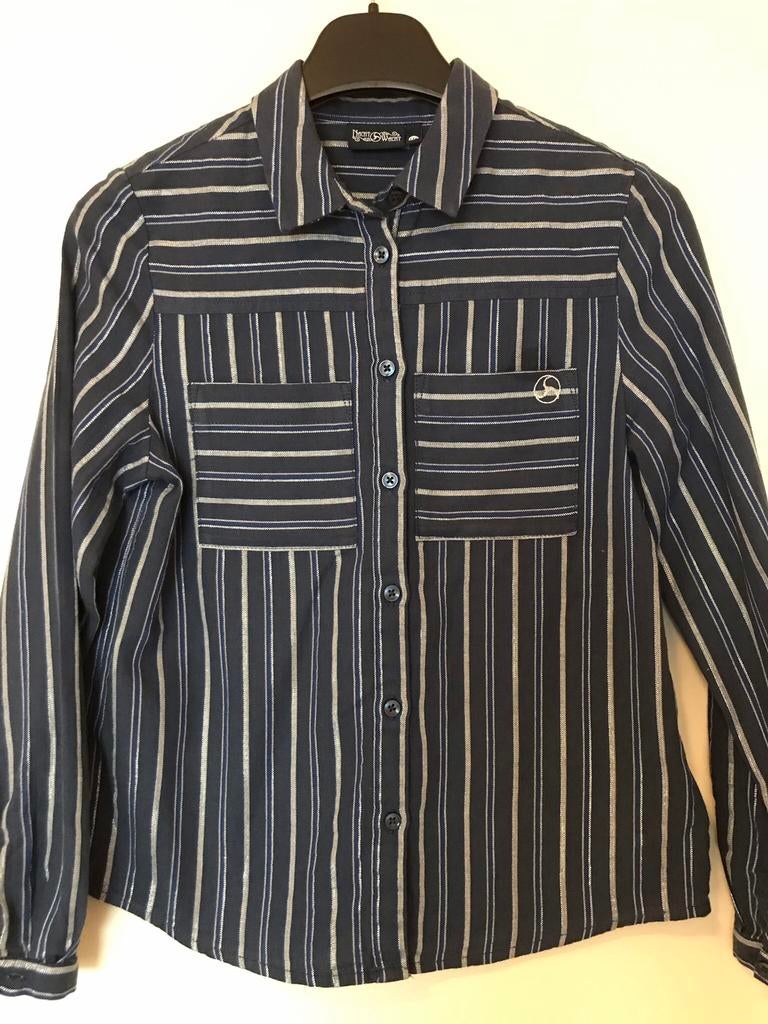 Hemd blouse maat 146 Nachtwacht, Meisje, Overhemd of Blouse, JBC, Ophalen of Verzenden