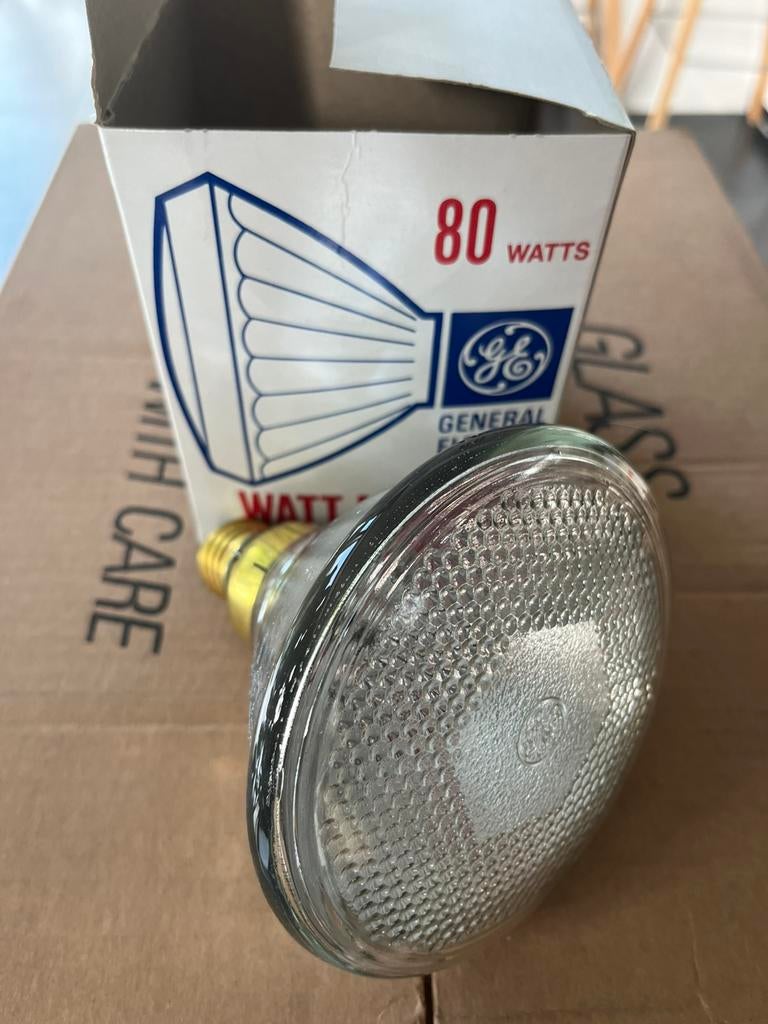 Lampe chauffante GE lampe à incandescence 80 watts, Enlèvement ou Envoi, Neuf, Éclairage