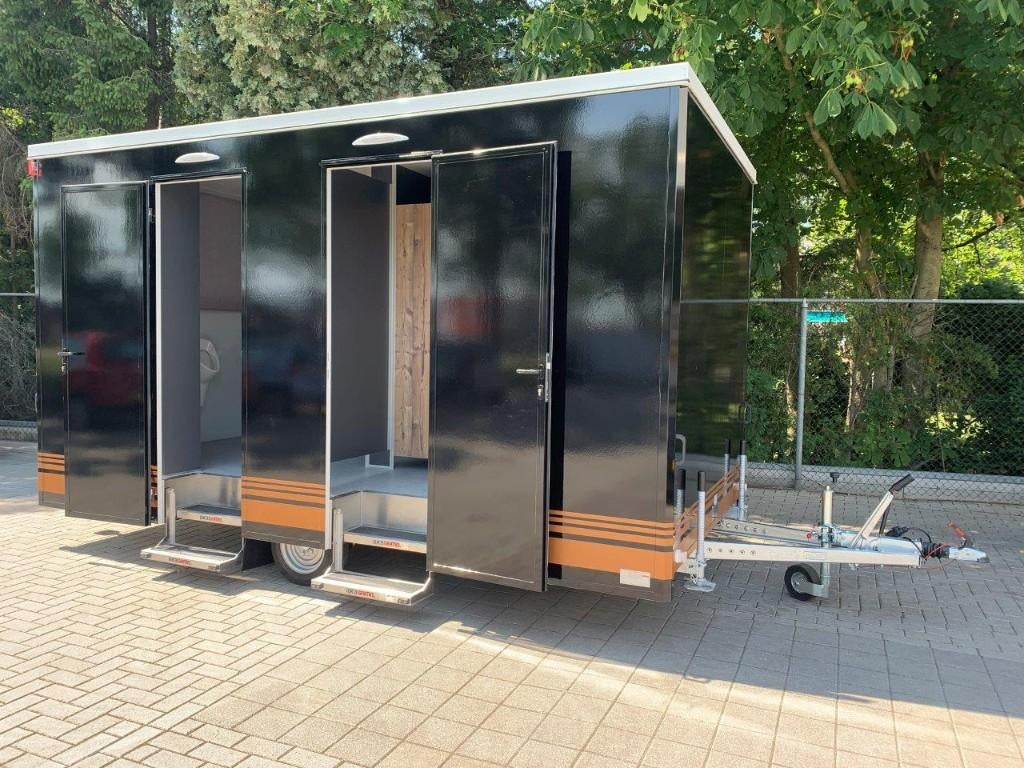 Stijlvolle toiletwagen Te Huur, Envoi, Comme neuf
