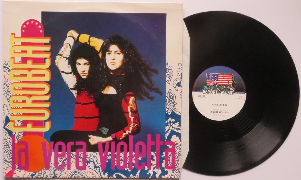 La Vera Violetta - Eurobeat. Maxi, Ophalen of Verzenden, Gebruikt, 12 inch, Overige genres