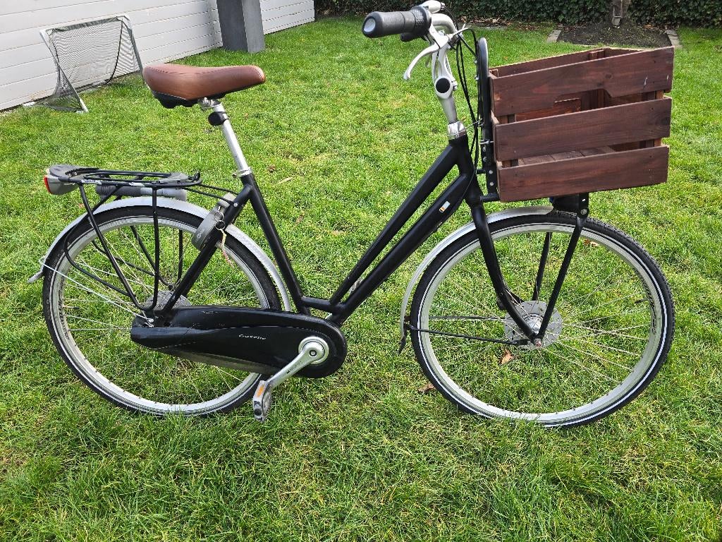 Dames fiets gazelle, Fietsen en Brommers, Ophalen, Gebruikt, Gazelle, Versnellingen