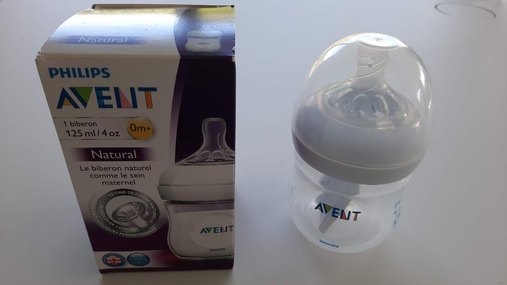 Melkflesjes Avent natural 125ml en 60 ml vanaf 0 maand, Ophalen, Nieuw, Overige typen