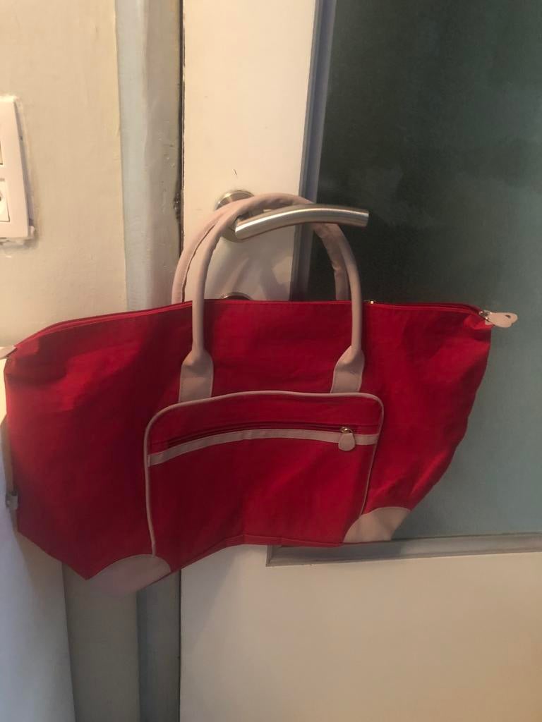 Grand sac cabas pour l’été /voyage avec tirette, Comme neuf