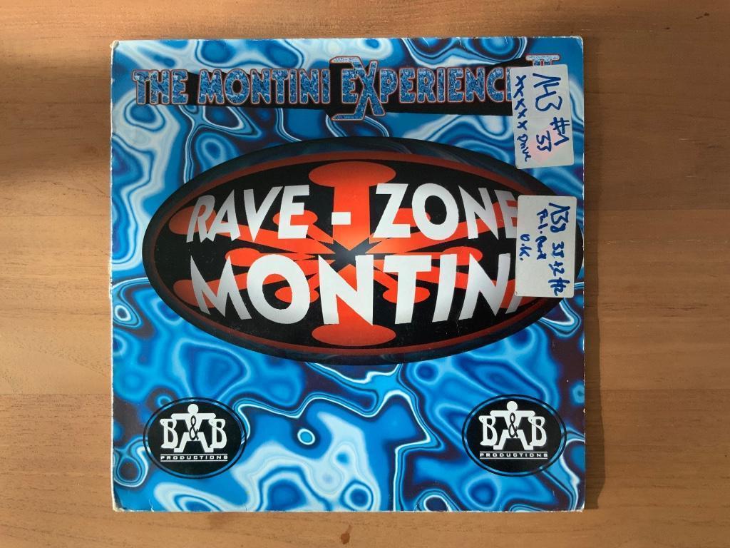 Rave zone montini vinyl, Cd's en Dvd's, Ophalen of Verzenden, Gebruikt
