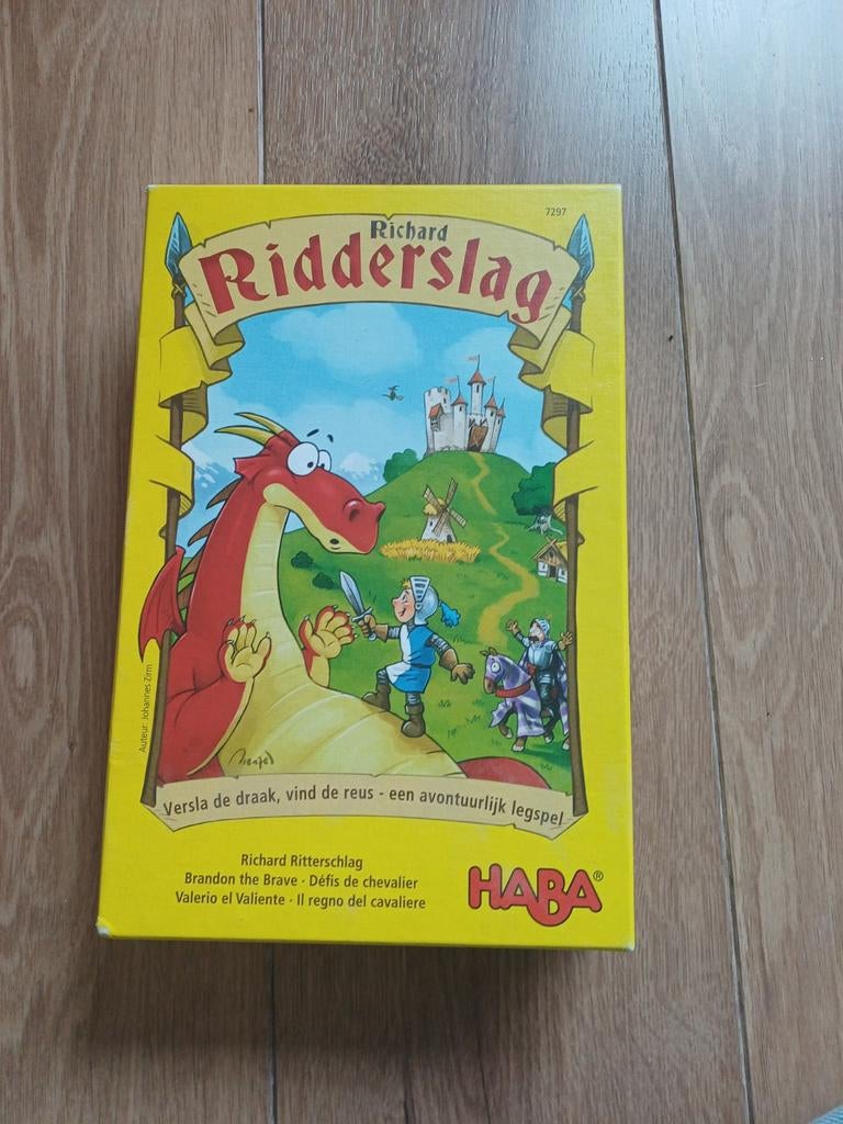Ridderslag Haba, heel goede staat!, Enlèvement ou Envoi, Comme neuf, HABA