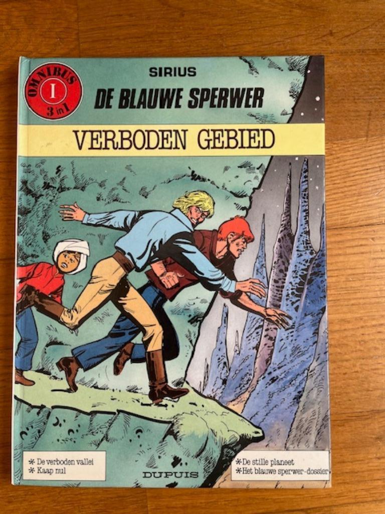 DE BLAUWE SPERWER Omnibus HC Sirius, Boeken, Eén stripboek, Ophalen of Verzenden, Zo goed als nieuw