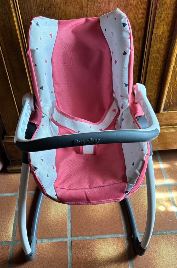 Poppenstoel 3 in 1., Kinderen en Baby's, Speelgoed | Poppen, Ophalen of Verzenden, Zo goed als nieuw, Overige typen