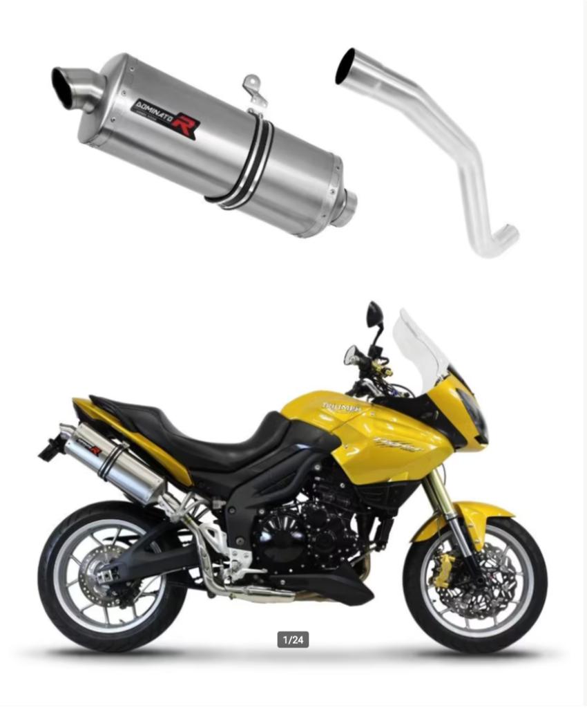 [DOMINATOR UITLAAT] Triumph Tiger 1050 Sport 2006-2020, Motoren, Verzenden, Nieuw