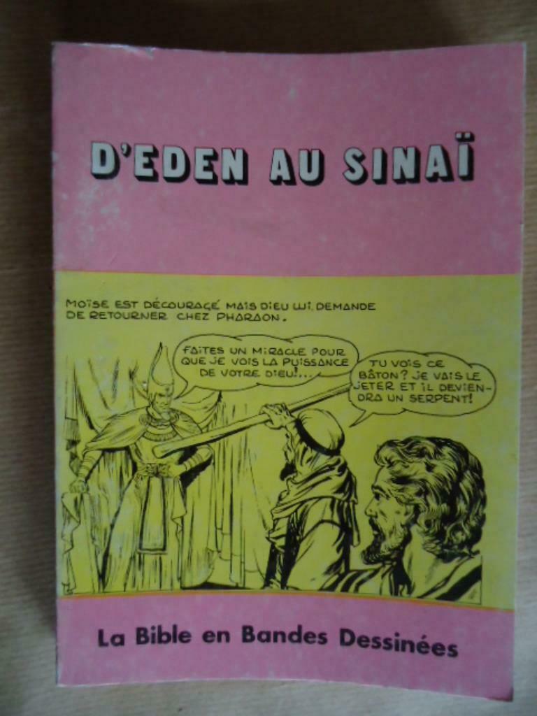 D'EDEN AU SINAÏ // LA BIBLE EN BANDES DESSINEES, Enlèvement ou Envoi, Utilisé