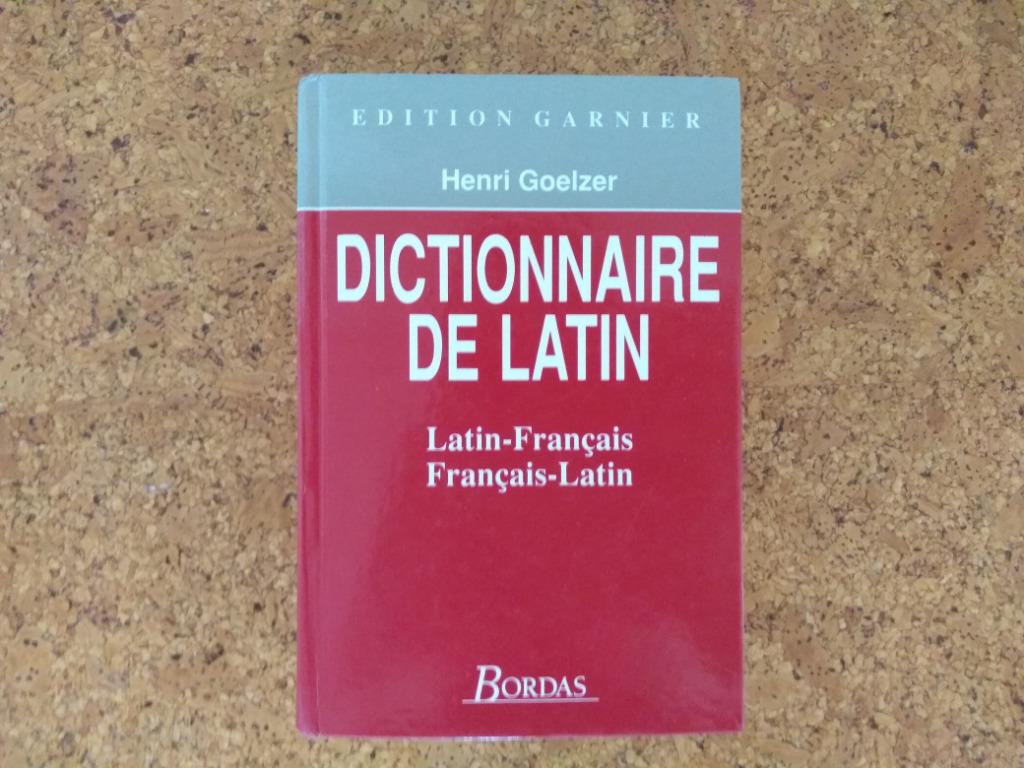 Dictionnaire FR-Latin, Livres, Enlèvement ou Envoi, Comme neuf, Latin