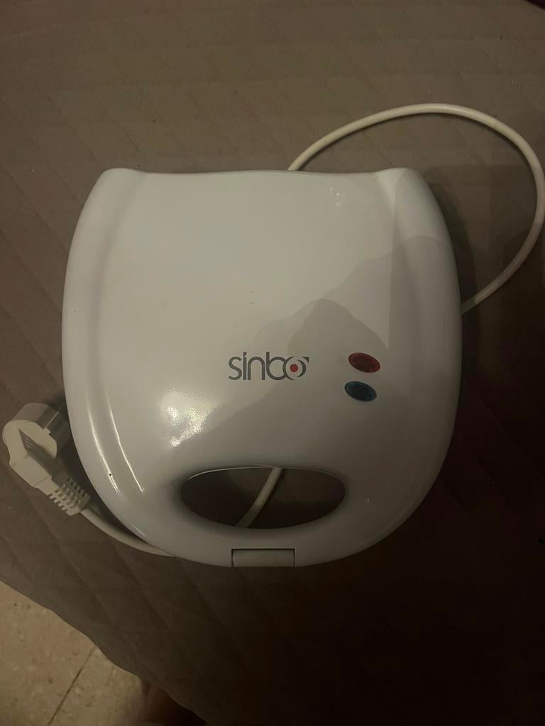 Machine à sandwich croque Monsieur Sinbo SSM2520T, Ophalen of Verzenden, Zo goed als nieuw