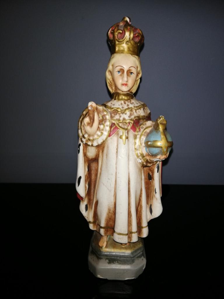 Beeldje van Jezus van Praag, Ophalen of Verzenden, Gebruikt, Overige typen, Christendom | Katholiek