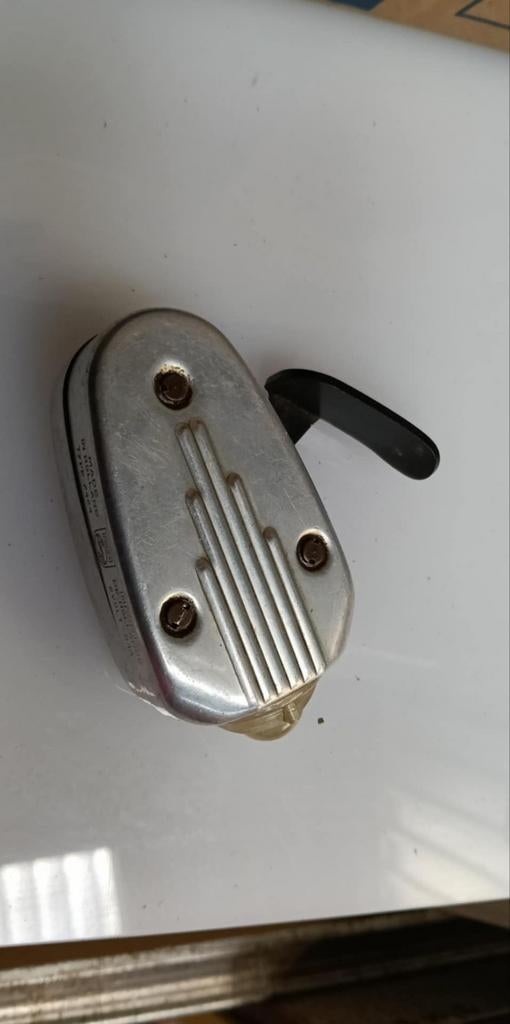 Oude Knijpkat / Zaklamp: Philips, Type 7424, Jaren 40, Ophalen, Zo goed als nieuw