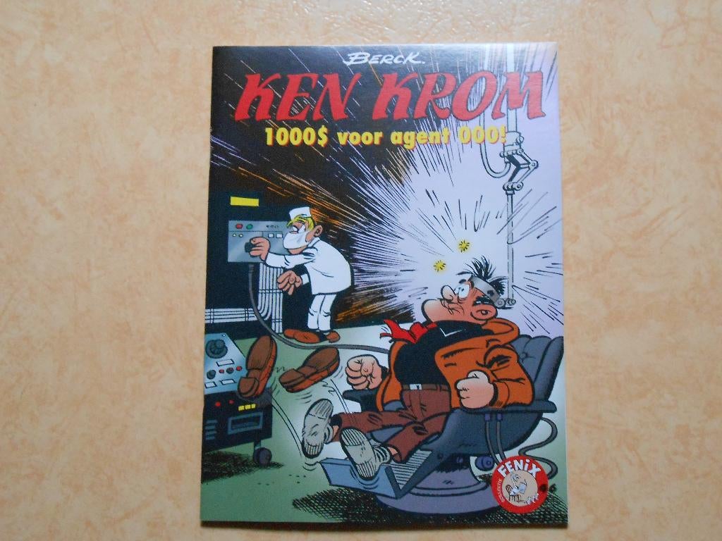 Collectie fenix 46 1000$ voor agent 000! 2007 1 ste druk., Eén stripboek, Nieuw, Ophalen of Verzenden, Berck