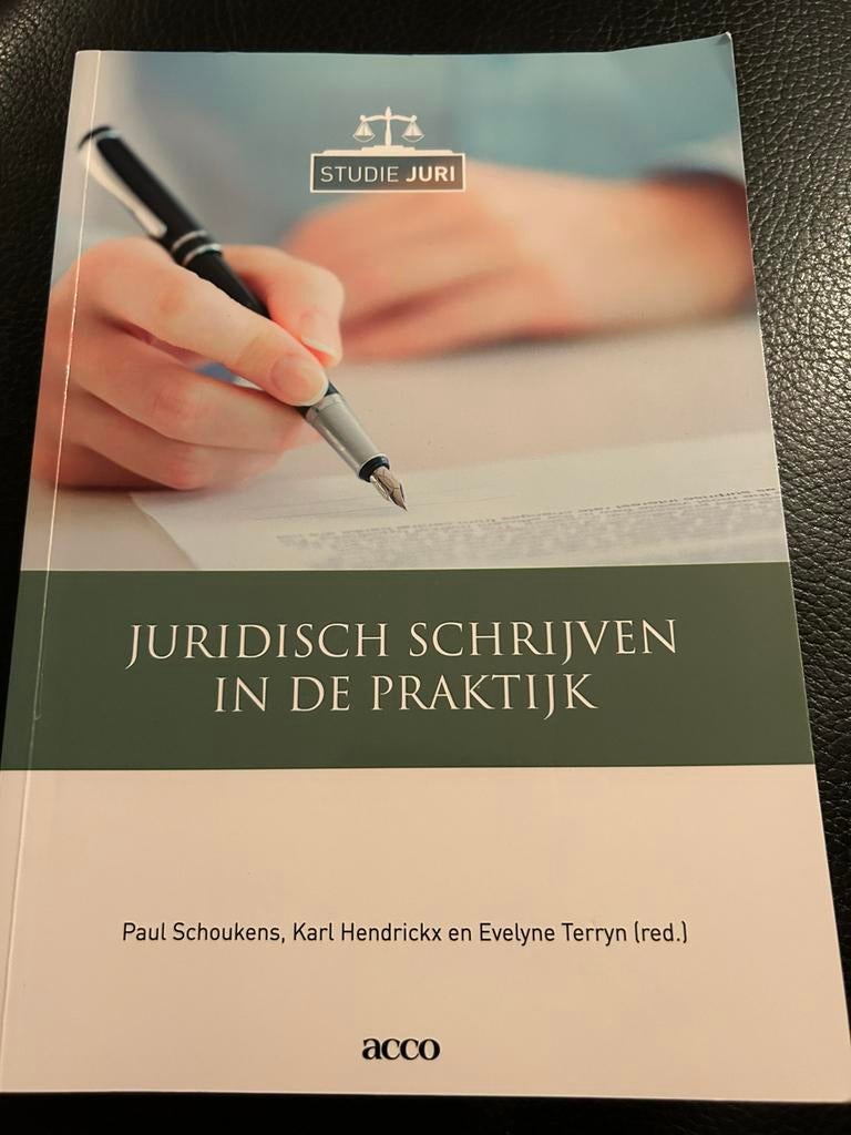 Evelyne Terryn - Jurdisch schrijven in de praktijk, Ophalen of Verzenden, Zo goed als nieuw, Evelyne Terryn; Karl Hendrickx; Paul Schoukens