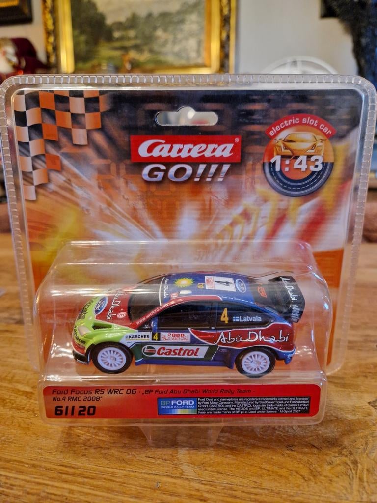 1/43 Carrero go Ford Focus RS WRC 06 RMC 2008, Hobby & Loisirs créatifs, Voitures miniatures | 1:43, Enlèvement ou Envoi