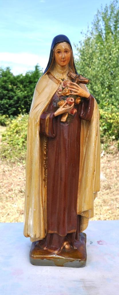 grande sainte rita en platre de 41 cm, Enlèvement ou Envoi