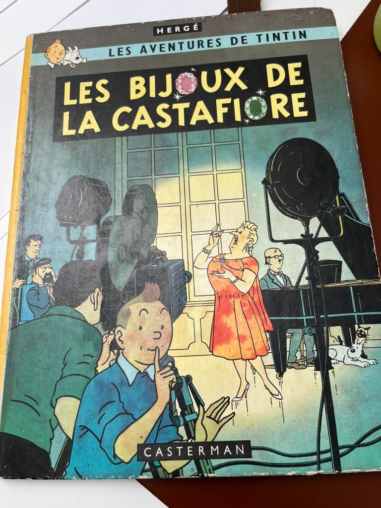 1ste druk les bijoux de la castifiore B34 - 1963, Ophalen of Verzenden, Zo goed als nieuw