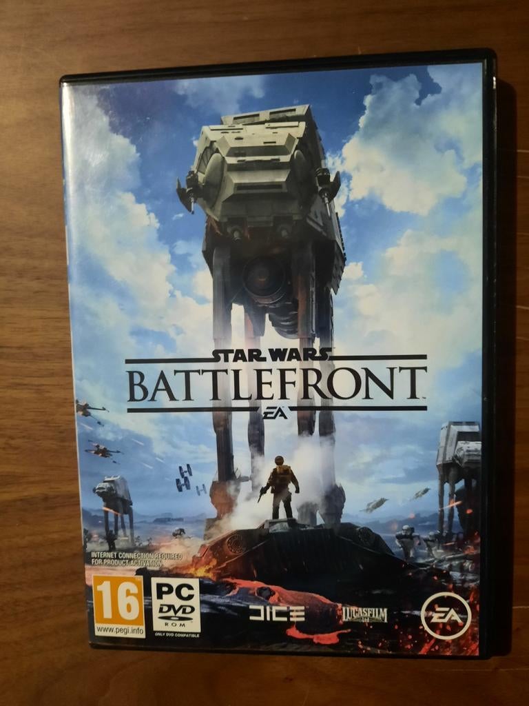 PC-DVD Rom Star Wars Battlefront 4 Disc, Ophalen of Verzenden, Gebruikt