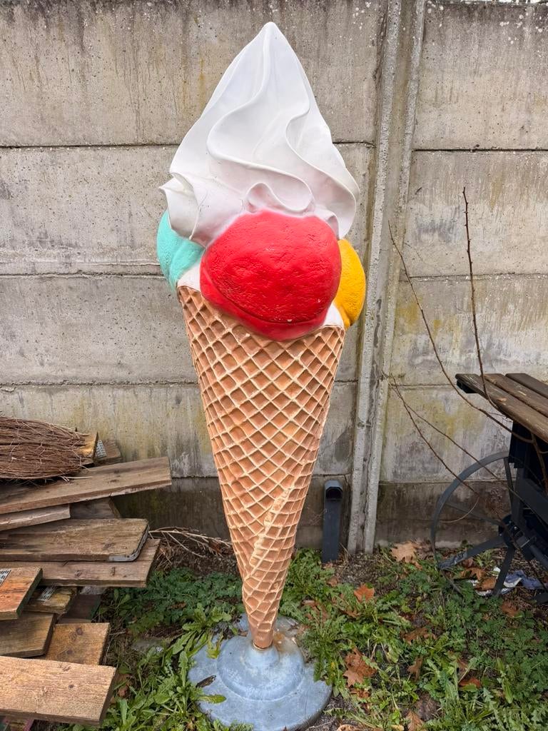 Gelato IJsreclame Beeld XL, Ophalen