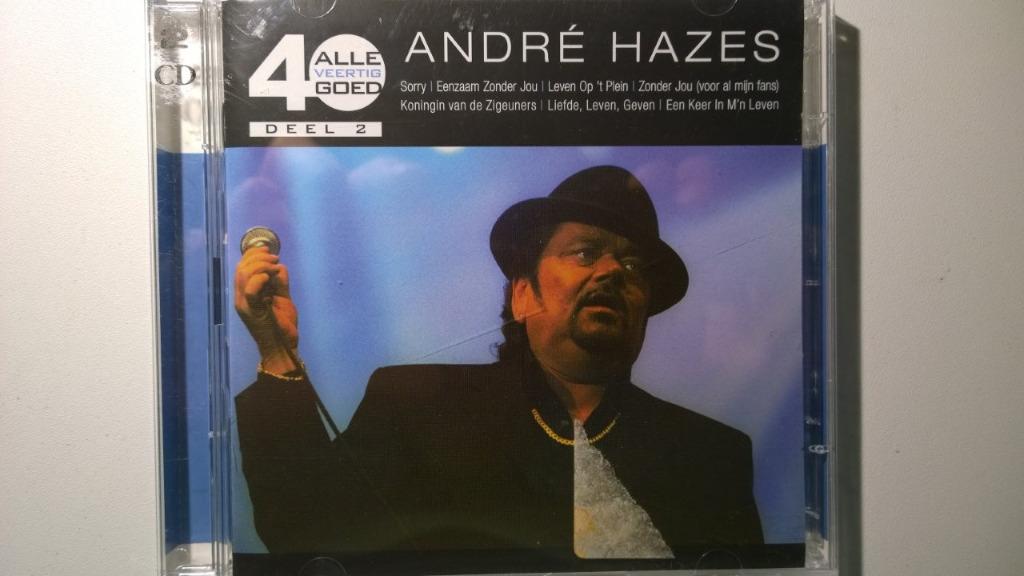 André Hazes - Alle 40 Goed André Hazes Deel 2, Ophalen of Verzenden, Zo goed als nieuw, Levenslied of Smartlap