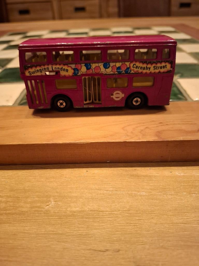 MATCHBOX SUPER KINGS BUS LONDONER K-15 1972, Kinderen en Baby's, Speelgoed |Speelgoedvoertuigen, Ophalen of Verzenden, Gebruikt