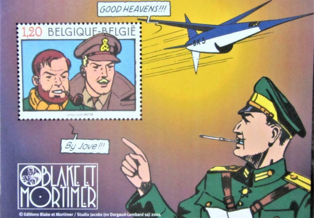 POSTZEGELS BELGIË- BLAKE EN MORTIMER **  BL. 112, Timbres & Monnaies, Enlèvement ou Envoi, Non oblitéré, Autres thèmes