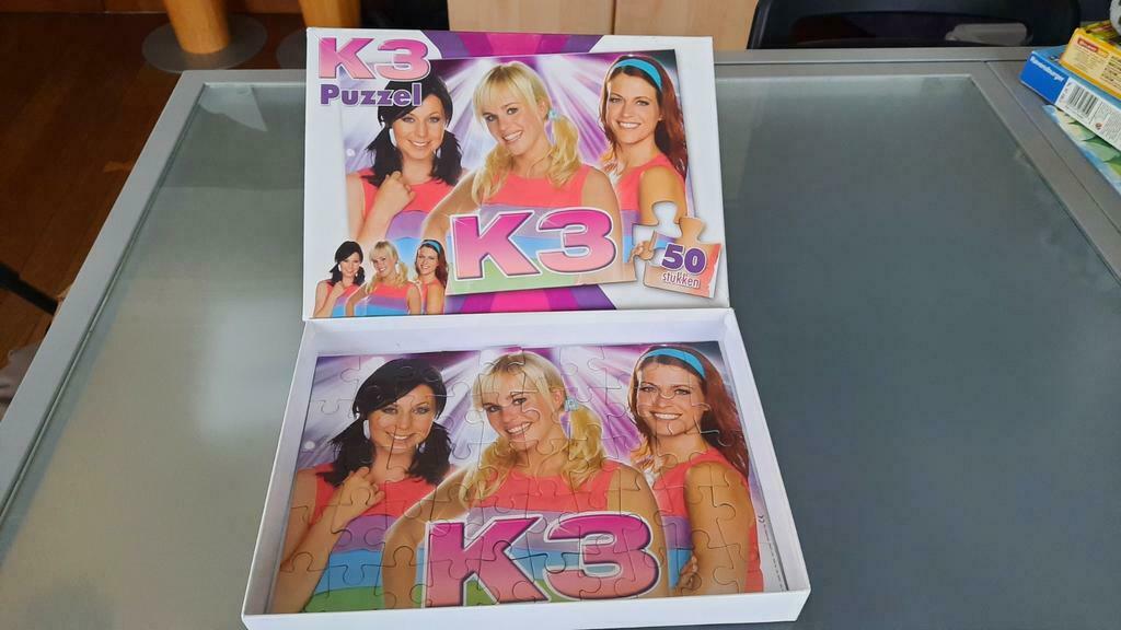 K3 puzzel 50 stuks, Ophalen, Gebruikt
