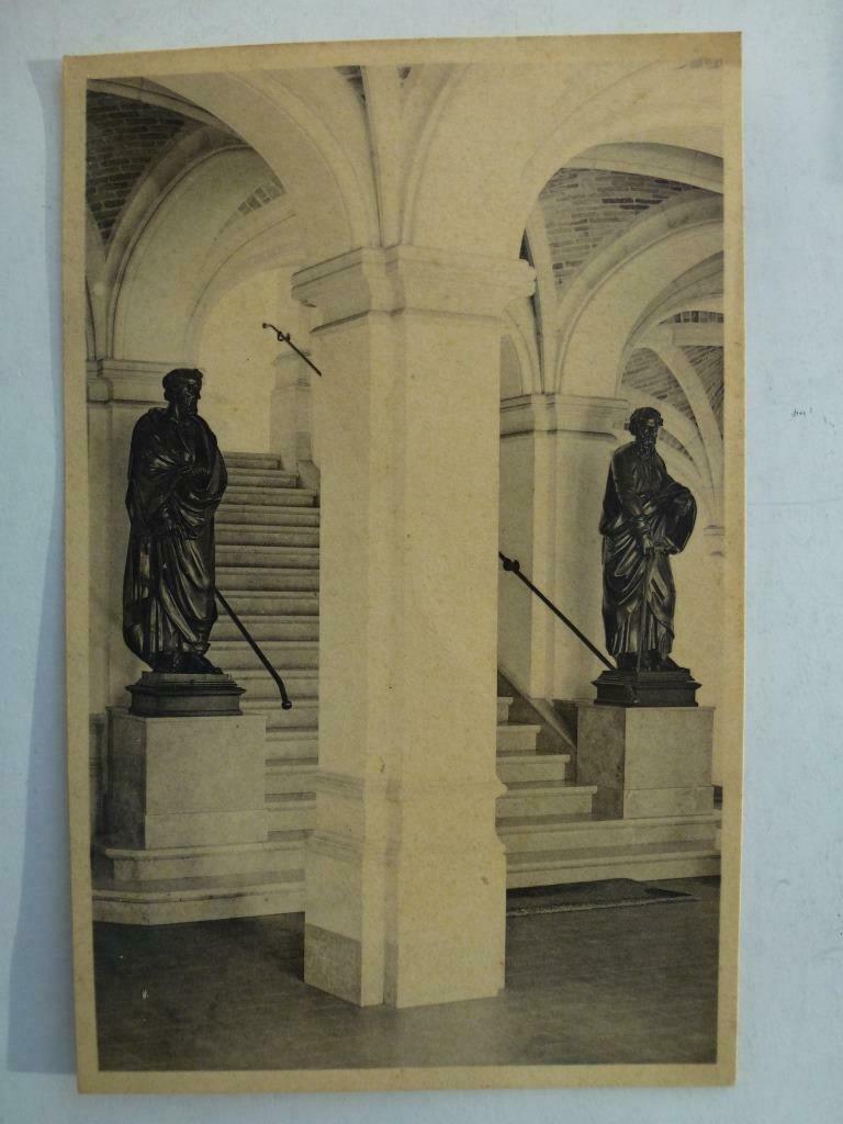oude prentkaart Turnhout Klooster H. Graf trapportaal - St., Envoi, Non affranchie, Anvers
