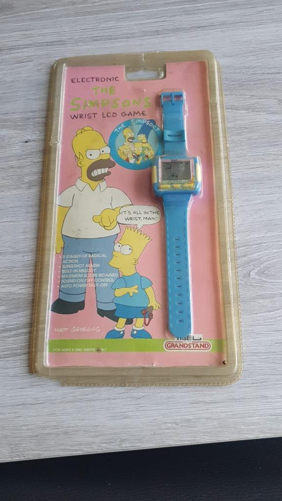 Vintage the Simpsons electronic wrist lcd game, Avontuur en Actie, 1 speler, Ophalen of Verzenden, Zo goed als nieuw