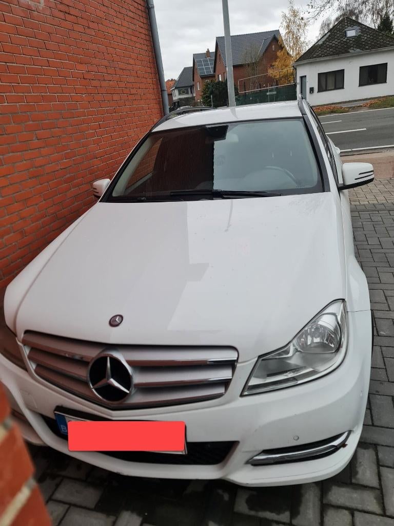 Mercedes C180, Auto's, Mercedes-Benz, Euro 5, Zwart, Overige bekleding, Wit