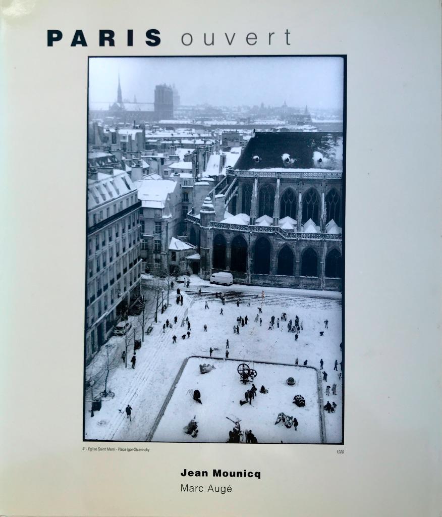 Paris Ouvert   livre photo noir blanc, Enlèvement ou Envoi, Comme neuf, Photos de Jean Mounicq, Photographie général