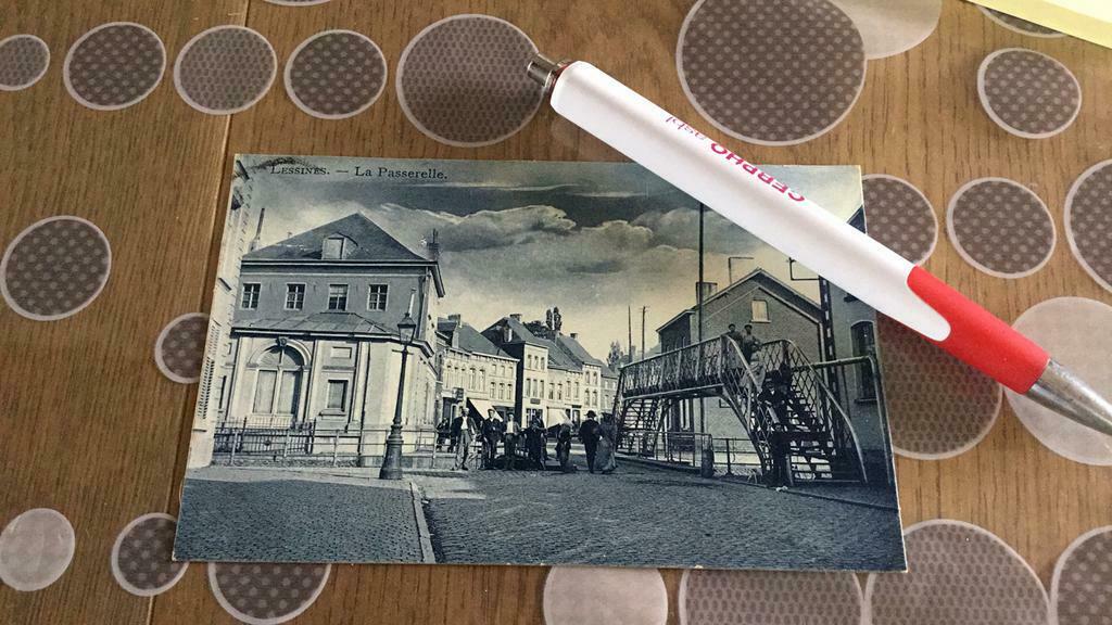 Lessines- la passerelle, Collections, Avant 1920, Non affranchie, Hainaut