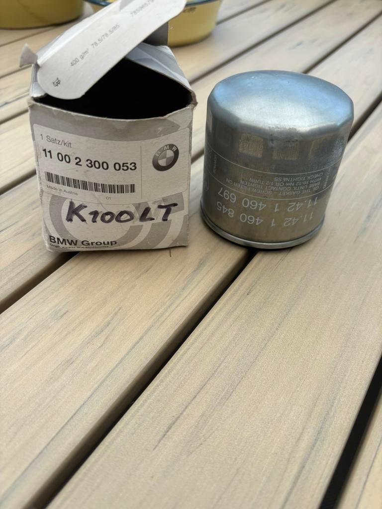 Oliefilter BMW K100 LT, Ophalen, BMW