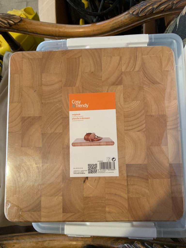 Cosy&Trendy houten snijplank nieuw, Overige materialen, Overige typen, Nieuw, Ophalen of Verzenden