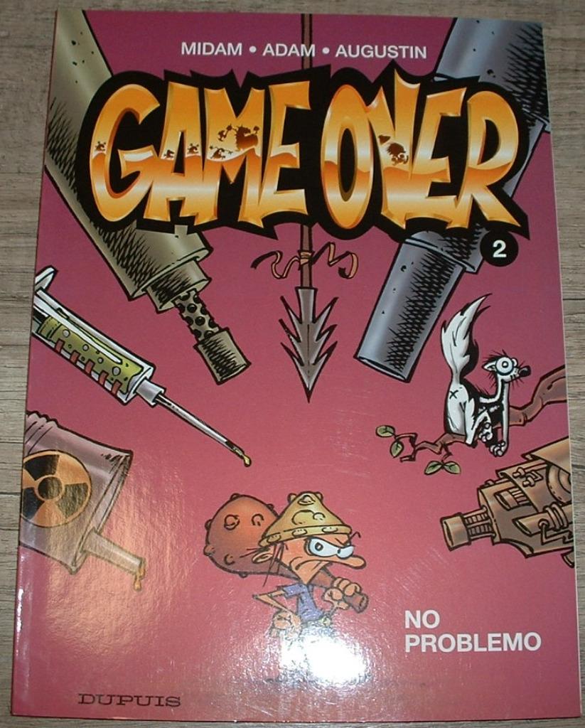 strip game over nr 2 no problemo, Boeken, Midam en Adam, Eén stripboek, Ophalen of Verzenden, Zo goed als nieuw
