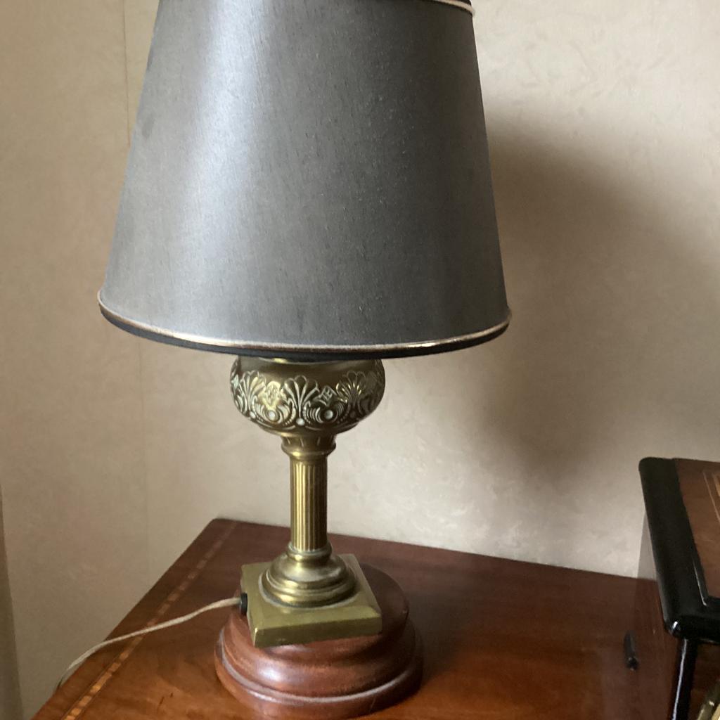 Lampe en cuivre antique, Enlèvement, Utilisé, Autres matériaux