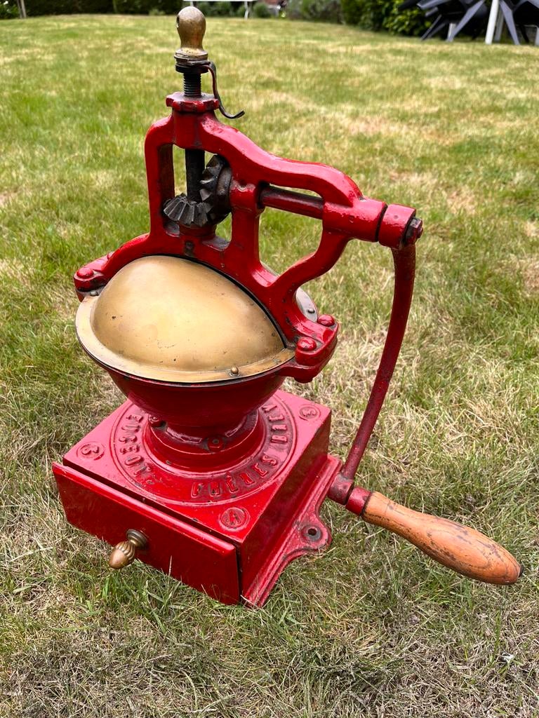 Prachtige antieke koffiemolen Peugeot model A0 (ca 1900), Enlèvement