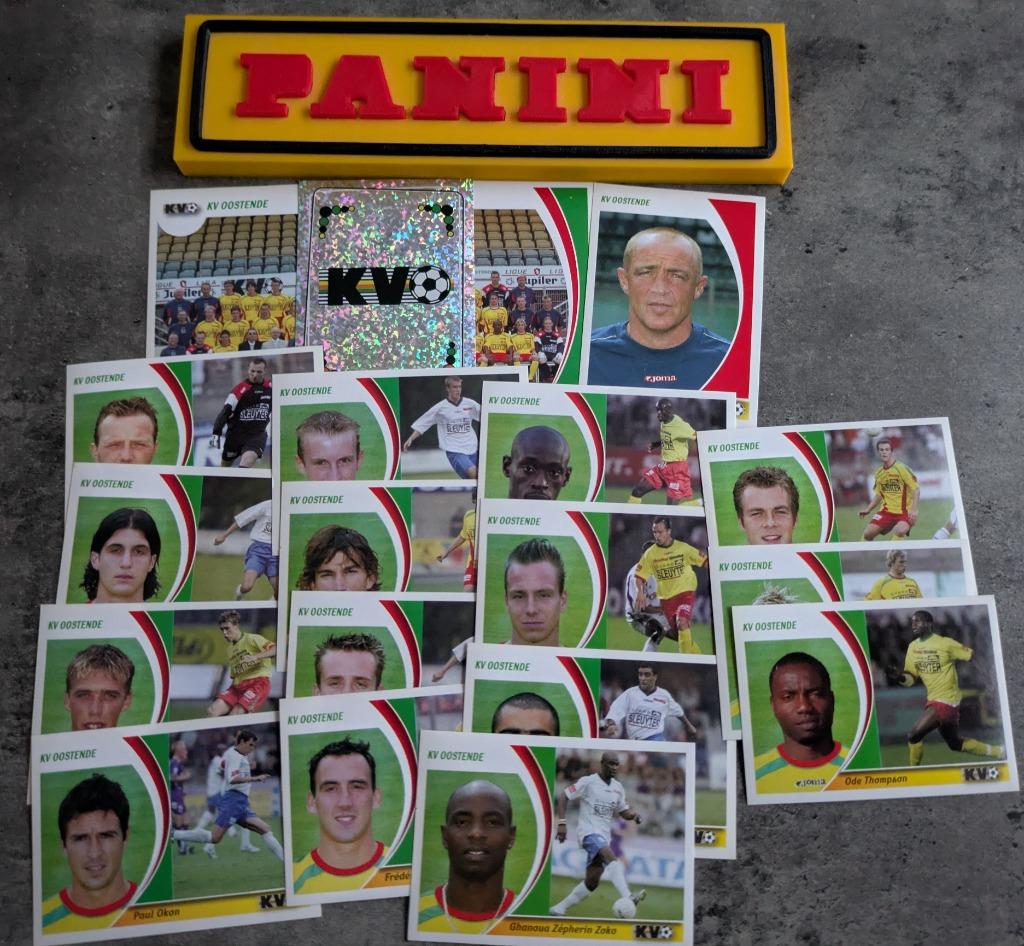 Autocollants de football Panini 2005 19X KV OSTENDE 2005, Envoi, Neuf