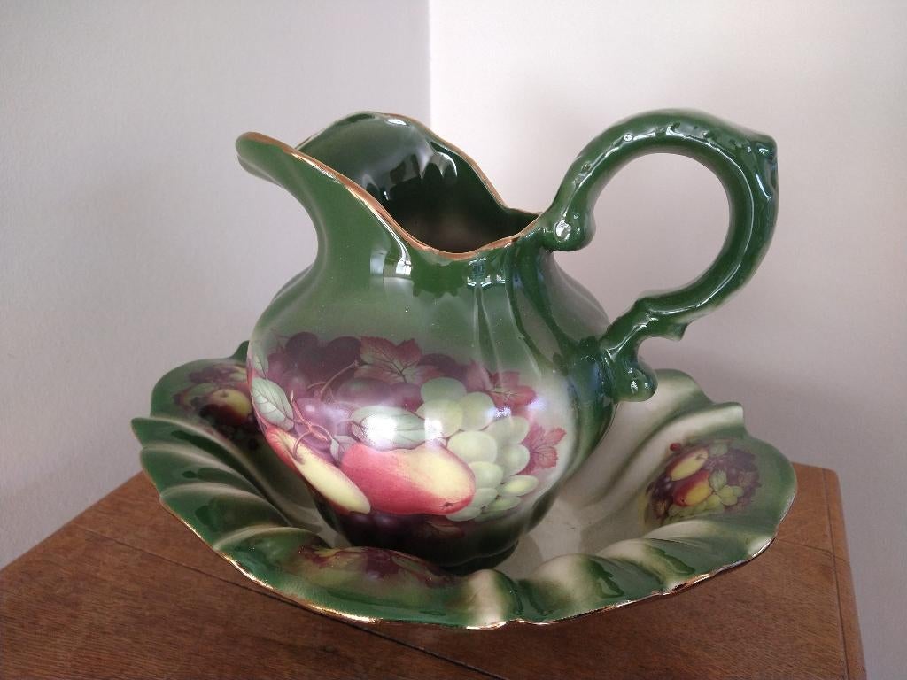 Staffordshire Ironstone kan+kom, Antiek en Kunst, Antiek | Keramiek en Aardewerk, Ophalen