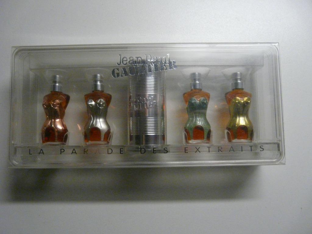 Jean-Paul Gaultier "De parade van extracten", Verzamelen, Ophalen of Verzenden, Nieuw, Parfumfles