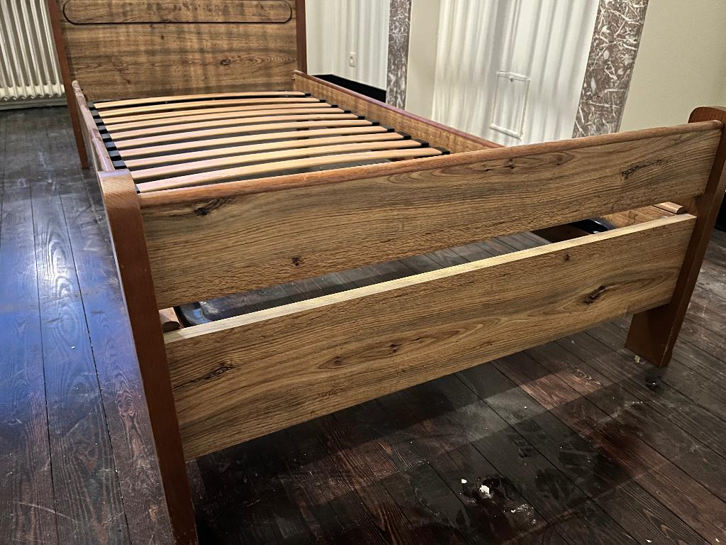 éénpersoonsbed, Ophalen, Gebruikt, 90 cm, Eenpersoons