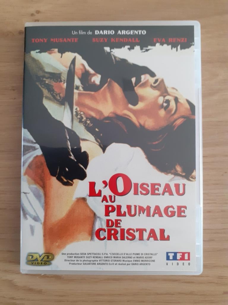 L'oiseau au plumage de cristal (Dario Argento dvd), Enlèvement ou Envoi, Comme neuf