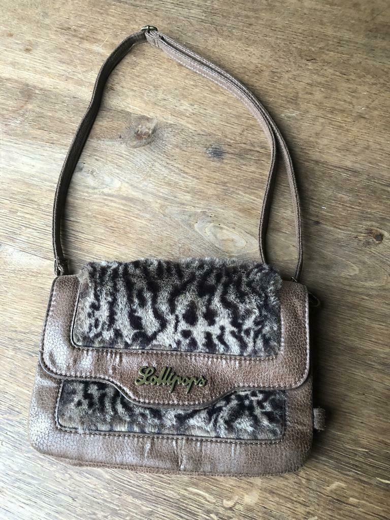 sac LOLLIPOPS fausse fourrure23x19 bandoulière de 80 à 120cm, Utilisé