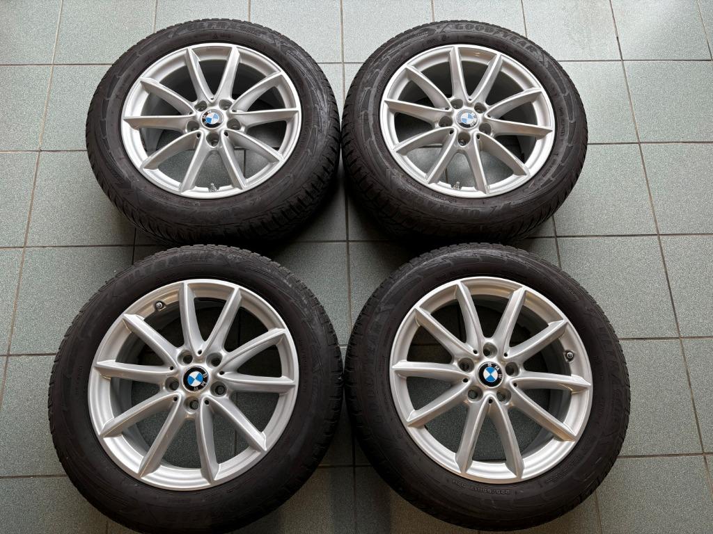 Jantes 17" BMW X1 F48 + Capteurs RDC + Pneus hiver 225/55R17, Pneus et Jantes, Pneus hiver, 17 pouces, Enlèvement