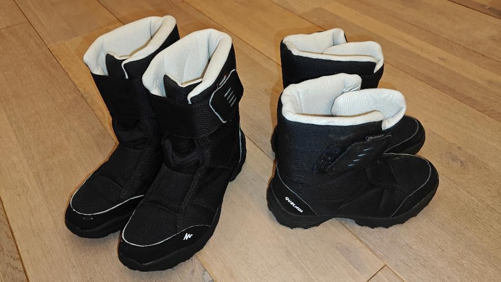 Bottes - Bottines de neige 34 + 37, Enfants & Bébés, Decathlon, Comme neuf, Enlèvement, Bottes