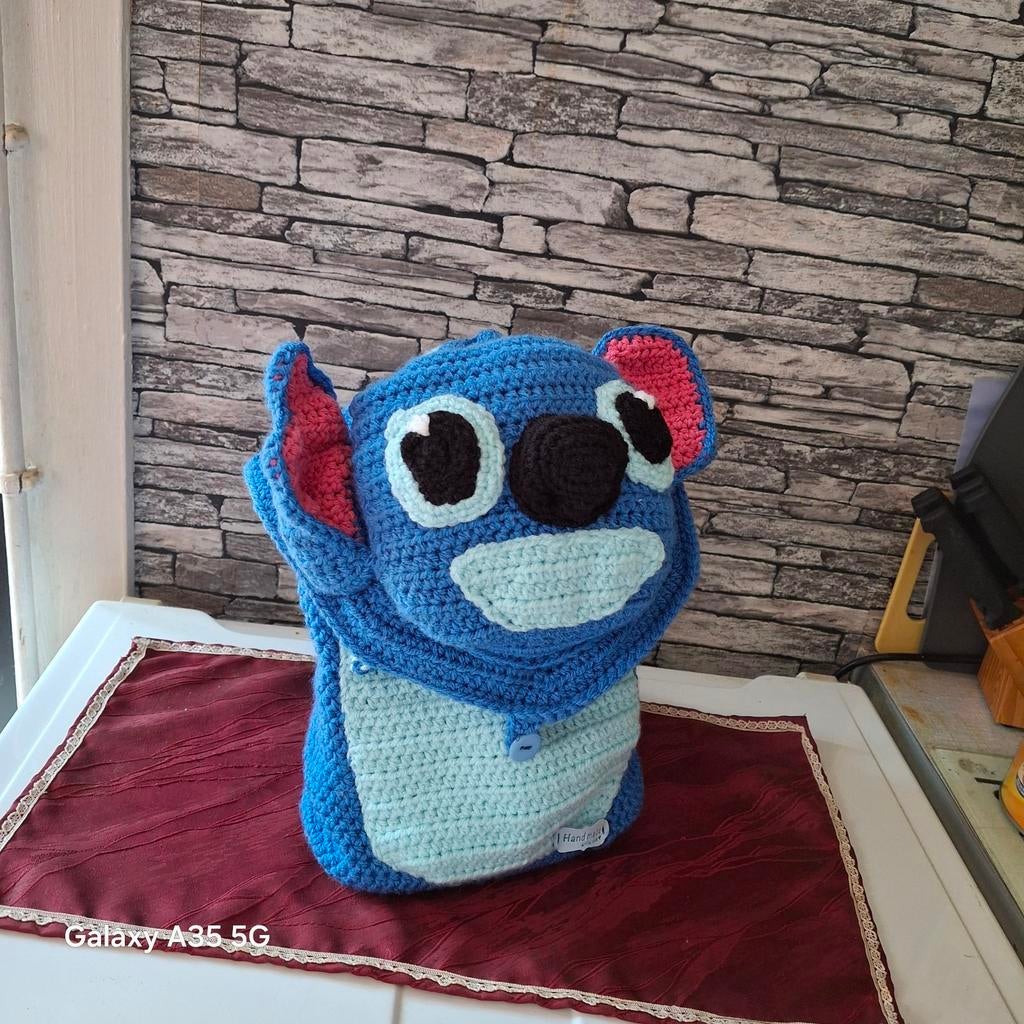 Sac à dos pour enfant Stitch, Enlèvement ou Envoi, Neuf, Crochet, Laine ou Fils